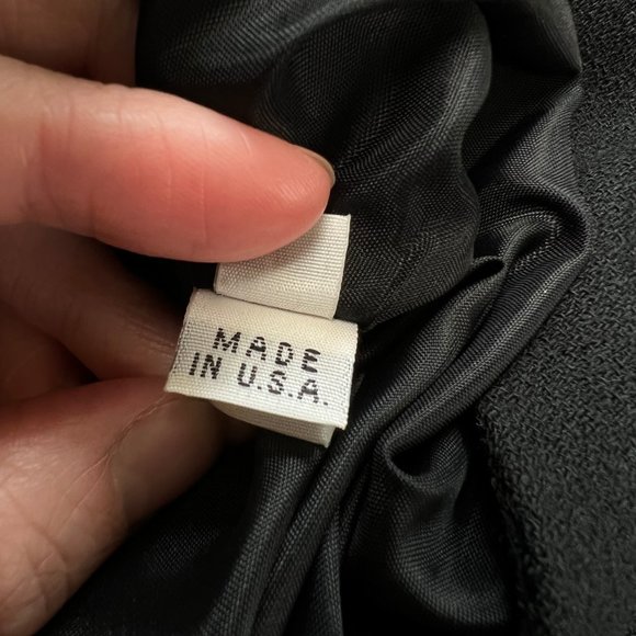 Stunning Vintage Ann Lawerence Sexy Mini Dress Statement Sleeves Made In The USA - Picture 8 of 10